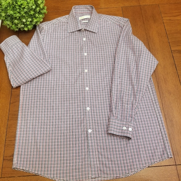 Michael Kors Long Sleeve Shirt - Size 16 1/2 - Picture 1 of 7